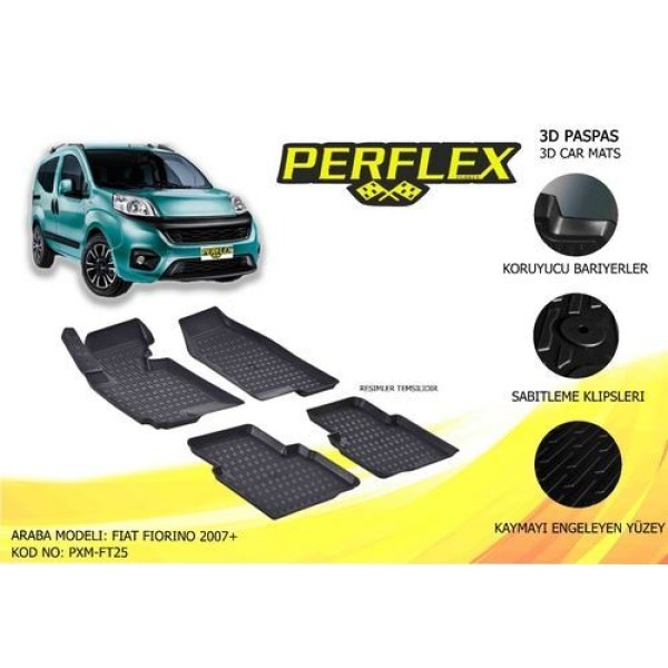 PERFLEX FT25 PASPAS 3D HAVUZLU X-MAT FIORINO 07> 