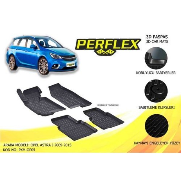 PERFLEX OP05 PASPAS 3D HAVUZLU X-MAT ASTRA J 2009-2014 