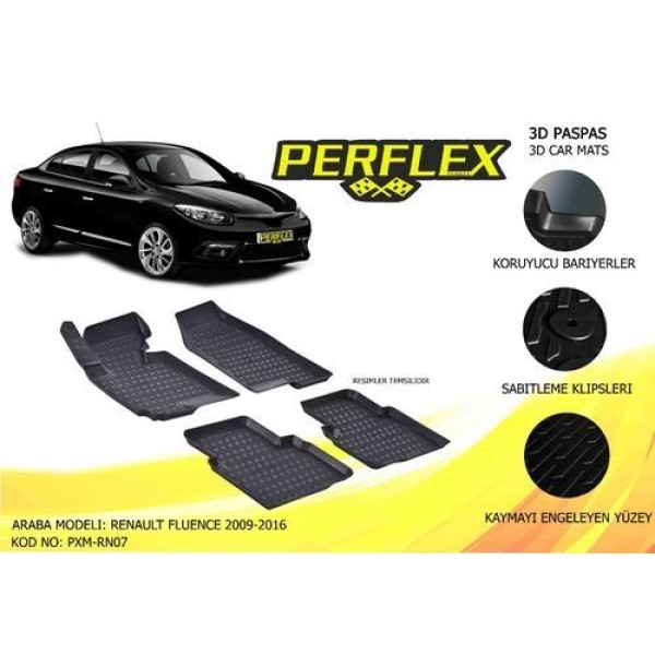 PERFLEX RN07 PASPAS 3D HAVUZLU X-MAT FLUENCE 2009-2015 