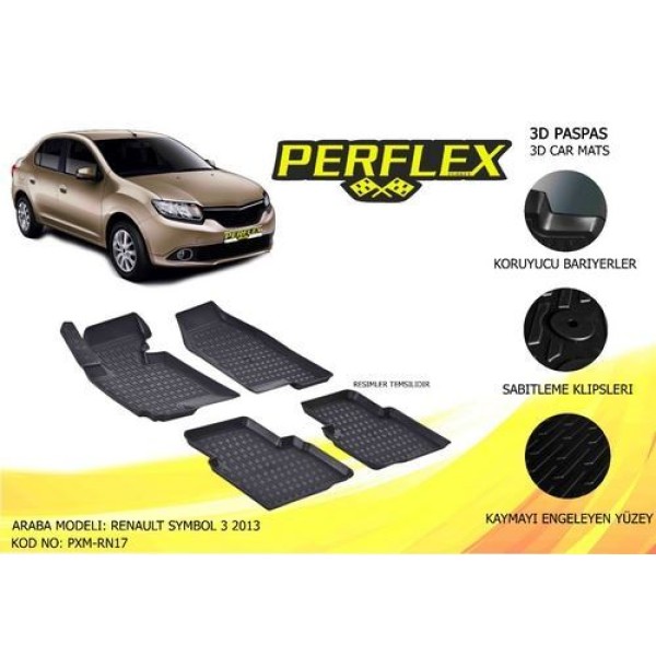 PERFLEX RN17 PASPAS 3D HAVUZLU X-MAT SYMBOL 3 2013 