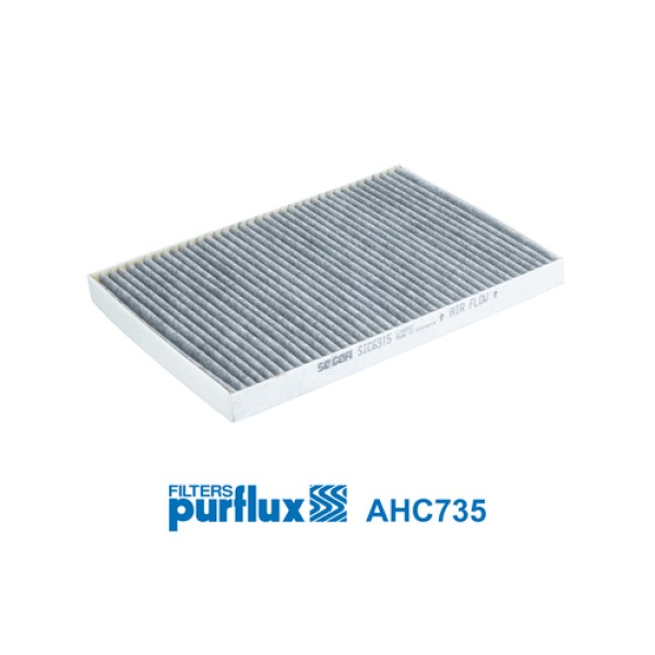 PURFLUX AHC735 KABIN FILTRESI-AKTIF KARBONLU 