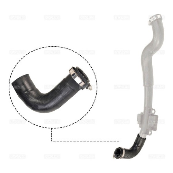 RAPRO 12500 TURBO HORTUMU KUCUK KANGOO III 1.5 DCI 08> 