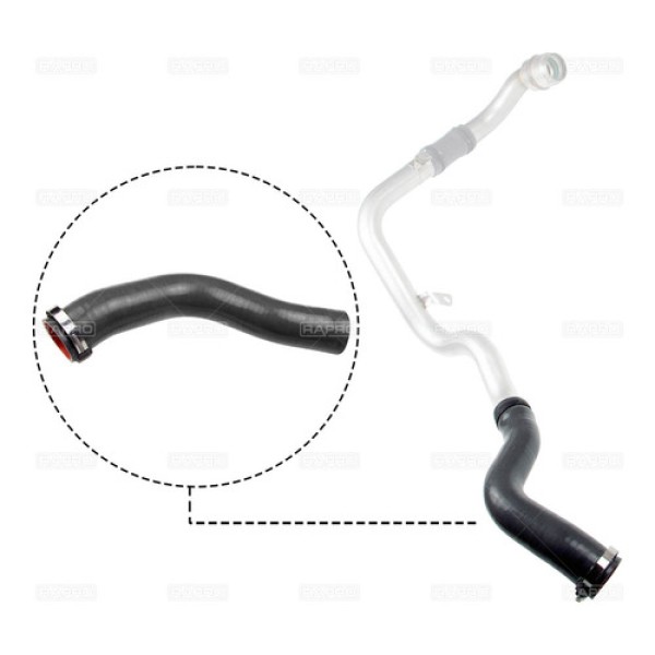 RAPRO 12735 TURBO HORTUMU SILIKON BUYUK DACIA SANDERO II 1.5 DCI 