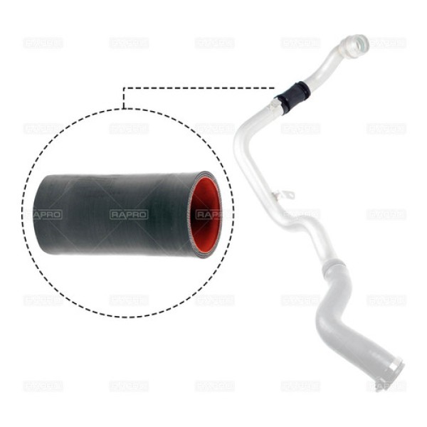 RAPRO 12736 TURBO HORTUMU SILIKON KUCUK DACIA SANDERO II 1.5 DCI 