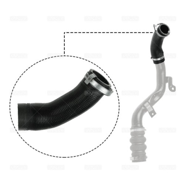 RAPRO 16239 TURBO HORTUMU TRANSIT CONNECT 1.8 T DCI 06> 