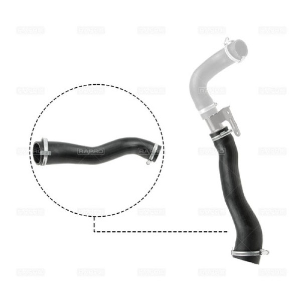 RAPRO 16308 TURBO HORTUMU BUYUK FIESTA V 1.6 T DCI 01> 