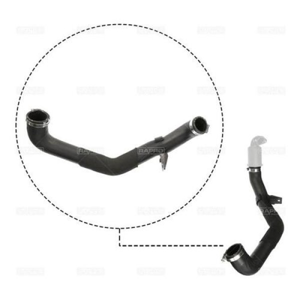 RAPRO 16679 TURBO HORTUMU FORD TRANSIT COURIER 1.0-ECOBOOST 