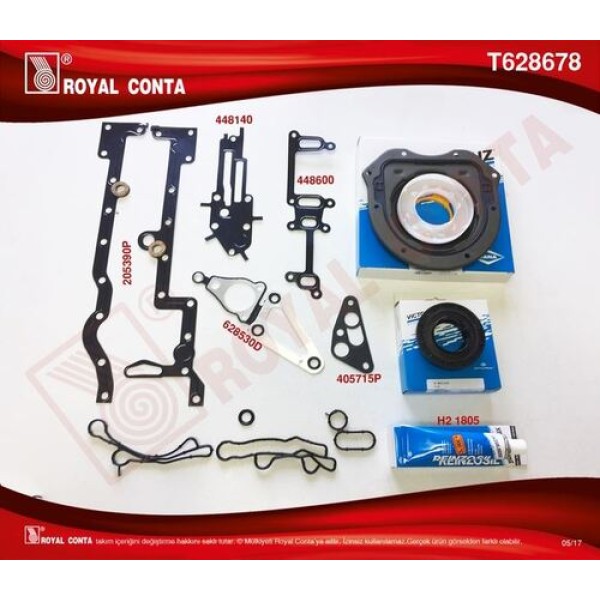 ROYAL T628678 ALT TAKIM CONTA REINZ KECELI TRANSIT 2.2 TDCI EURO5 ONDEN CEKER 