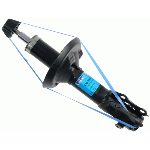 SACHS 290952 ON AMORTISOR YAGLI (3.9KG) CADDY II 96>04 GOLF III 94>98 POLO 95>02 IBIZA CORDOBA 94>02 TERRA 96> TOLEDO 95>98 VENTO 91>98 1.0 1.4 1.6 1.8 1.9 2.1 