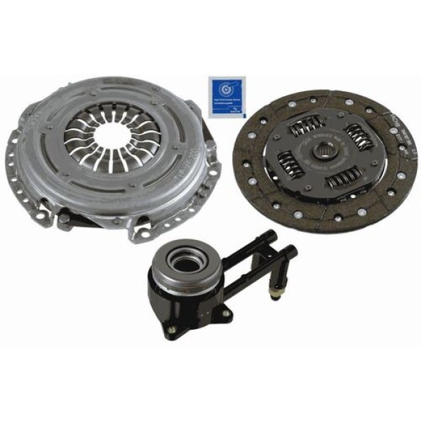 SACHS 3000990314 DEBRIYAJ SETI FIESTA KA 1.25 ZETEC 96> FIESTA CB1 08>12 VI FIESTA CCN 12>17 FIESTA V CBK 04>08 1.25-1.4 ZETEC -BENZINLI RULMANLI 