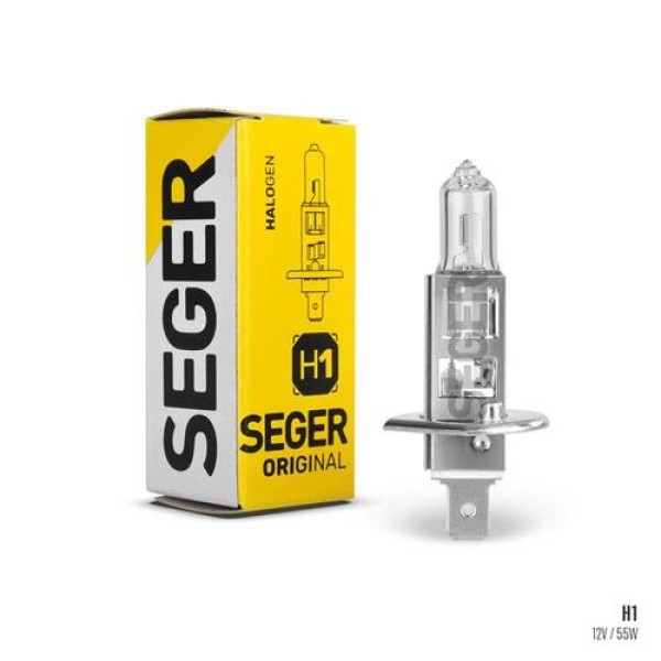 SEGER 205771 AMPUL H1 12V 55W P14.5S STANDART YENILEME 3.500K STANDART ISIK 