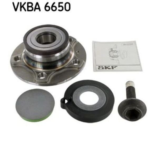 SKF VKBA6650 VW A4 A5 A6 2008-1.8 2.0 PORYA ARKA 8W0598611B 