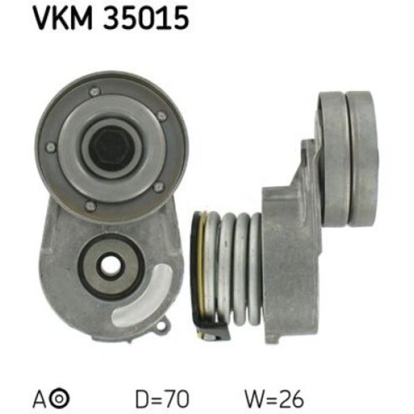 SKF VKM35015 ALTERNATOR GERGI RULMANI ASTRA G H COMBO CORSA C MERIVA 1.7CDTI 1.7DTI 16V 00 