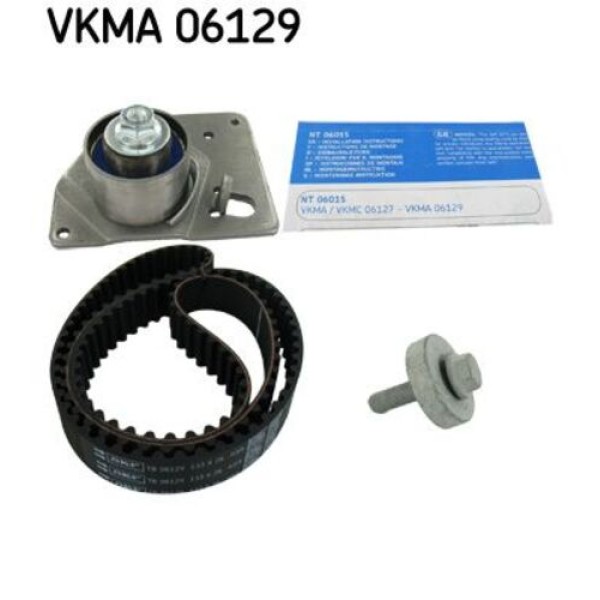 SKF VKMA06129 EKSANTRIK GERGI KIT 133×260 MEGANE II LAGUNA II 04> SCENIC II 03> PRIMERA 1.9DCI F9Q G.VITARA 05>15 1.9 DDIS 