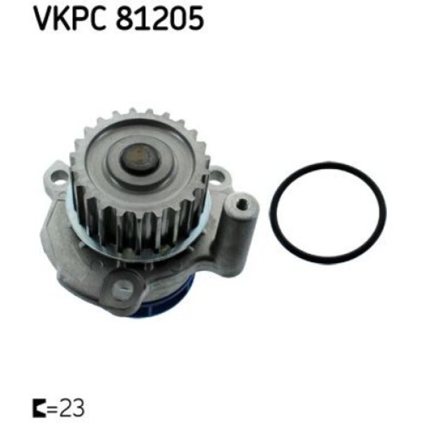 SKF VKPC81205 DEVIRDAIM A1 11>14 A3 GOLF V VI 04>13 JETTA PASSAT 06>11 A4 A6 05>08 EOS 06>11 2.0 TFSI 16V 03> LEON 06>13 TOLEDO 05>09 OCTAVIA 04>08 2.0TFSI CDLA BWA BPY BYD 