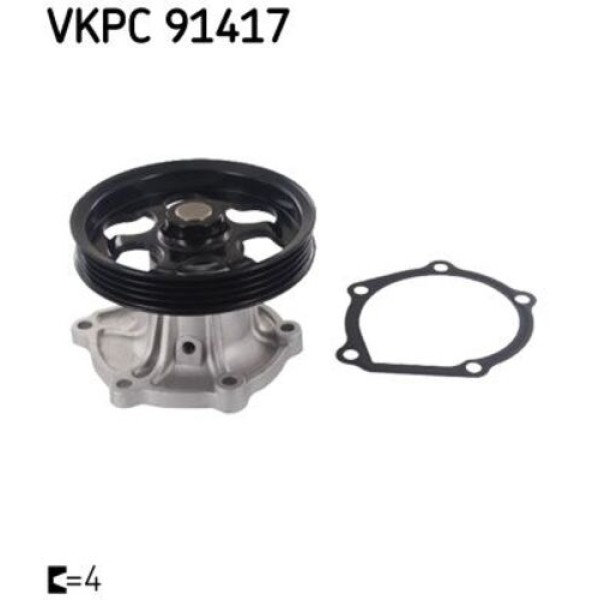 SKF VKPC91417 DEVIRDAIM TOYOTA COROLLA KASNAKLI 1.3 12V 1988-1998 1E 2E 