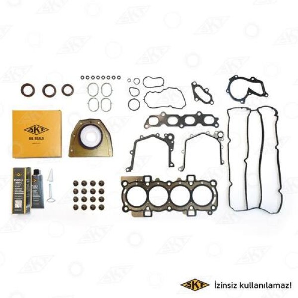 SKT 4C02810 TAM TAKIM CONTA FIESTA VISILINDIR KAPAK CONTALI 1.4 16V97 HP 08 BENZINLI MOTORLAR 