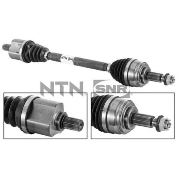 SNR DK55111 ON AKS KOMPLE SOL RENAULT KANGOO 08 1.5DCI 1.6 MEKANIK SANZIMAN 5 VITES. SANZIMAN OTOMATIGI 4 VITES U 680 MM. 696 MM 