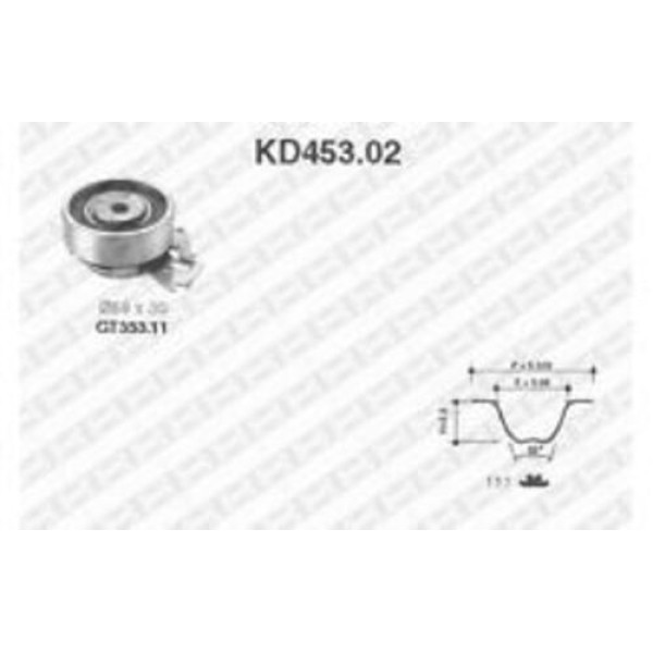 SNR KD45302 TRIGER SETI ASTRA F 92>98 CORSA B 93>02 12NZ-X12SZ-14NV-C14NZ-X14NZ-14SE-C14SE-X16SZ-C16NZ VECTRA A 89>95 16SV MERIVA A 03>10 Z16SE VECTRA B 96>02×16SZR 