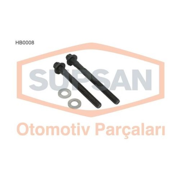 SUPSAN HB0008 SILINDIR KAPAK SAPLAMASI 10 ADET MEGANE CLIO SYMBOL 1.4 1.6 R19 1.4I K7M K7J E6J E7J 