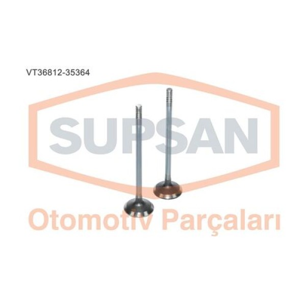 SUPSAN 35364 SUBAP TAKIM EMME EGSOZ KARSAN J10 J10 PREMIER MAXI 2.3JTD DUCATO III IVECO DAILY 2.3JTD 120 COMMONRAIL IN 8 E8 OLCU 30×6 120.4 30×6 120.4 