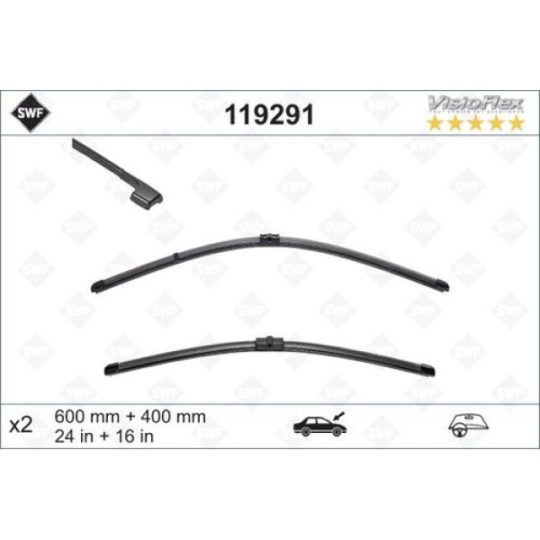 SWF 119291 BMW E92-93 SILECEK TAKIM 61610415881 