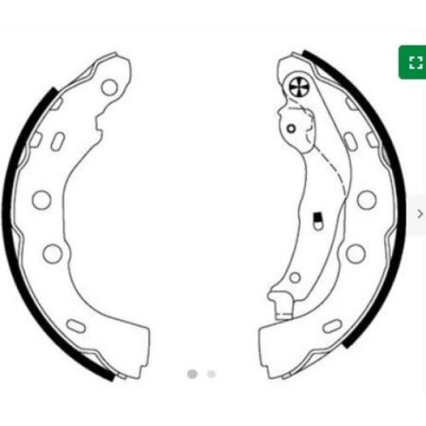 TEXTAR 91074800 EL FREN BALATASI ARKA GS8727 CULTUS II SUZUKI 91-01 