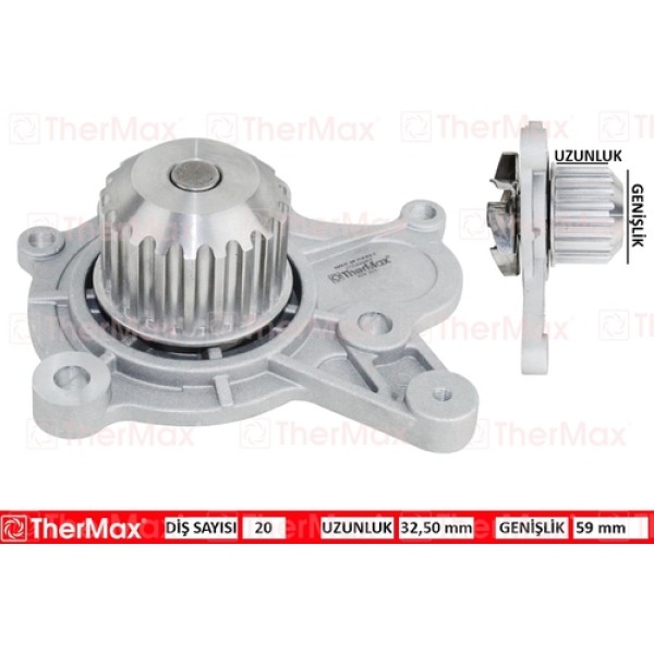 THERMAX T01.311 DEVIRDAIM ACCENT II-GETZ 1.5 CRDI 02 ELANTRA-SPORTAGE 04 2.0CRDI 