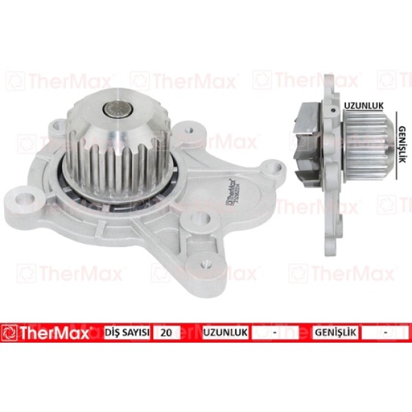 THERMAX T01.312 DEVIRDAIM HYUNDAI SANTAFE-GRANDEUR 2.2-SONATA-TUCSON-I30-2.0CRDI 06 