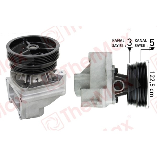 THERMAX T04.118 DEVIRDAIM ALT KARTER KOMPLE BRAVO-BRAVA 96-01 DOBLO 01 MAREA 99-02 PALIO 96 1.6 16V PA629 