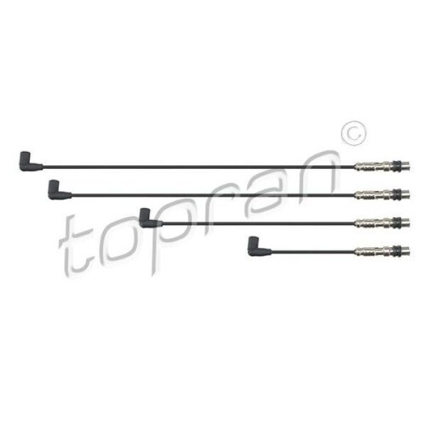 TOPRAN 108961001 BUJI KABLO SETI VW AUDI SEAT SKODA 