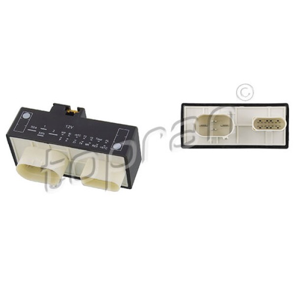 TOPRAN 110825001 FAN KONTROL UNITESI VW GOLF 98>06 POLO 00-02 A3 97-02 