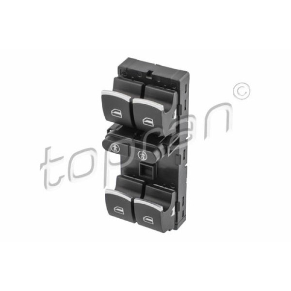 TOPRAN 118019001 DORTLU CAM DUGMESI COCUK EMNIYETLI VW TOUAREG 