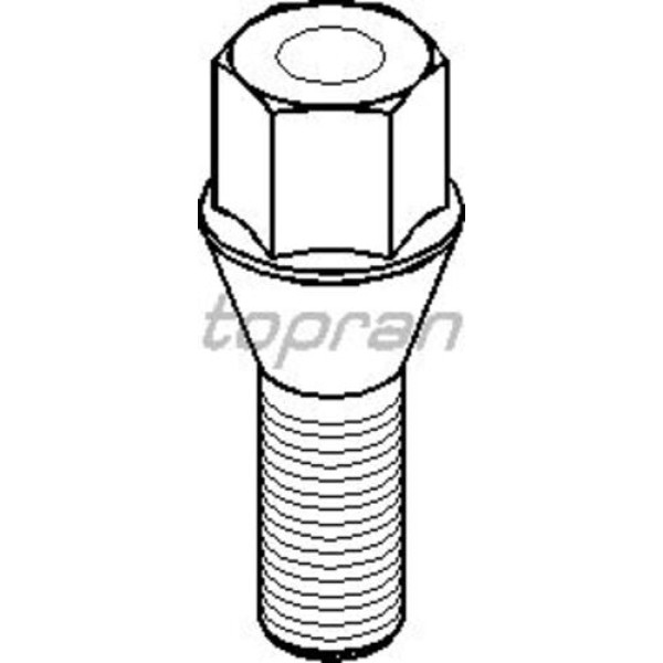 TOPRAN 201852001 786 BIJON SAPLAMASI ASTRA F-G-H-CORSA A-B-C-D-VECTRA A-B-C-ZAFIRA A-B-TIGRA-SIGNUM-MERIVA-PUNTO 
