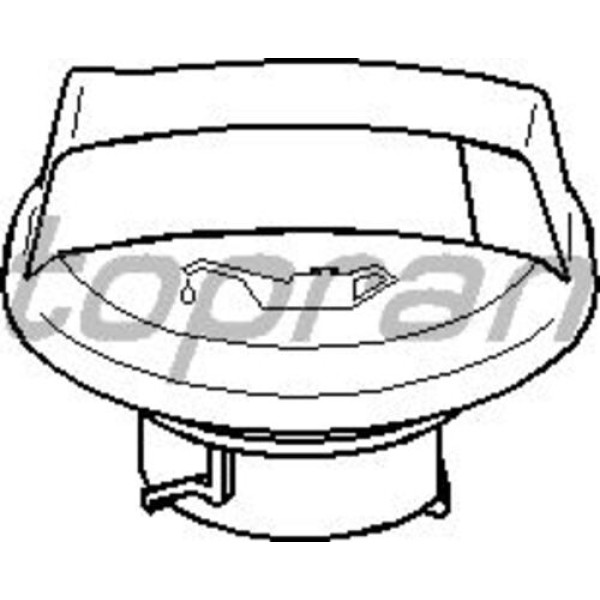 TOPRAN 205591001 MOTOR YAG KAPAGI ASTRA G 1.4-1.6-1.8-ASTRA H 1.8-COMBO 1.6-CORSA C-VECTRA B-C-ZAFIRA A 1.6-1.8 