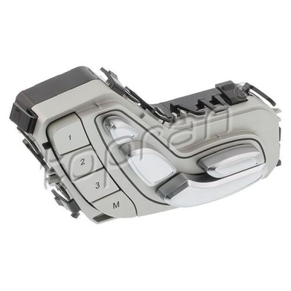 TOPRAN 411021001 KOLTUK AYAR DUGMESI GRI GUMUS MERCEDES W205 X253 ON SOL 