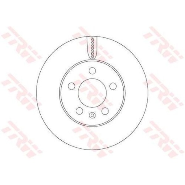 TRW DF6584 FREN AYNASI ON A1 SCALA KAMIQ 19> ARONA IBIZA POLO 18> 