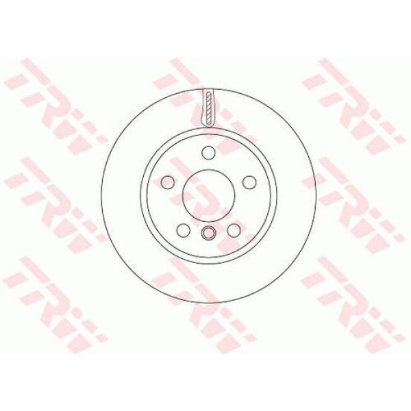 TRW DF6799 Fren Diski Ön Bmw 2 F45 14-18 Mini F56 F55 F57 13- 