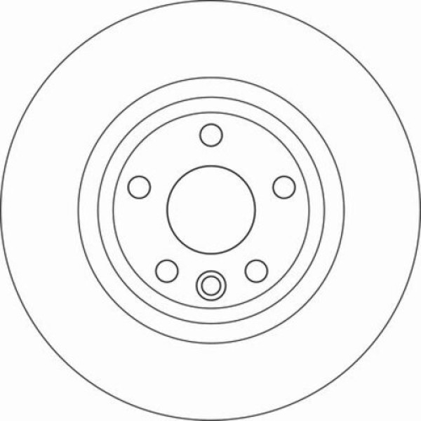 TRW DF6947 FREN DISKI ARKA KAPLAMALI DISCOVERY SPORT 14 JAGUAR XF II X260 15 XE X760 15 E-PACE X540 17 