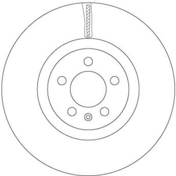 TRW DF6983S FREN DISKI ON ADET POLO 6 