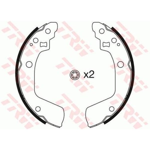 TRW GS8793 ARKA PAPUC BALATA SWIFT III 05 