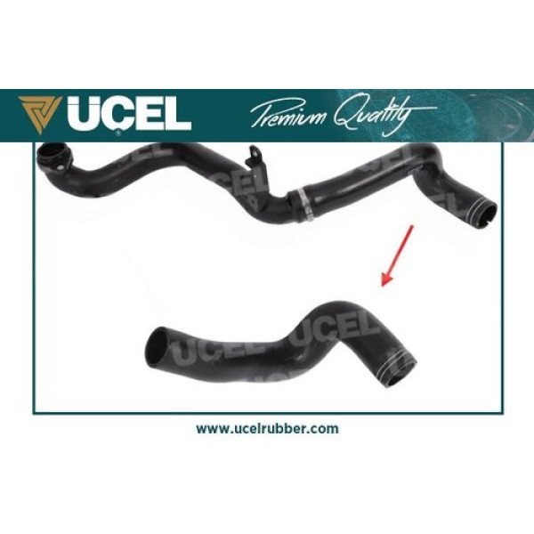 UCEL 35841 TURBO CIKIS HORTUMU PLASTIK PARCA HARIC FIAT FIORINO 1.3 MJT 