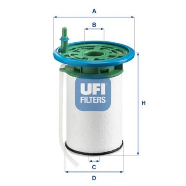 UFI 26.053.00 YAKIT FILTRESI BOXER-JUMPER III 2.0HDI 15> OE 