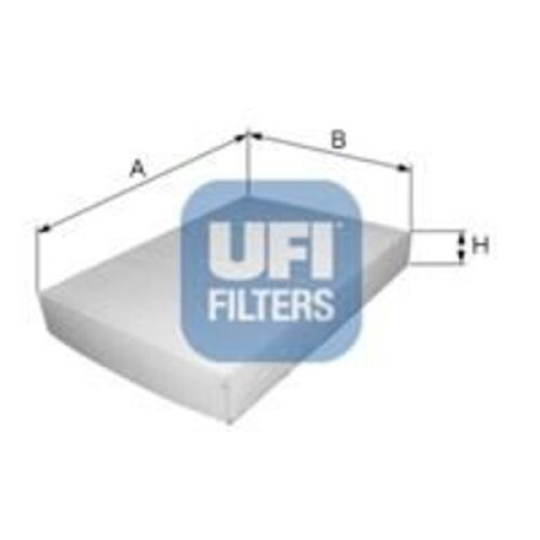 UFI 53.190.00 POLEN FILTRESI POLO 1.2-1.4-1.6 2010 SEAT IBIZA 1.6 2011 