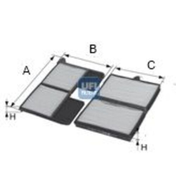 UFI 53.197.00 POLEN FILTRESI 