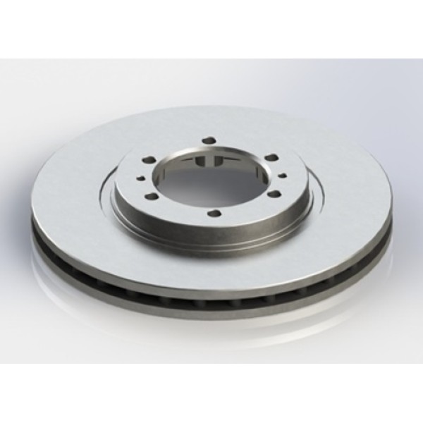 YAVUZSAN 25368 ON FREN DISKI L200 01- 4X4 PAJERO II-SHOGUN 00- 2.8TDI MONTERO II 00- 3.5 (276X27X6DL) AD. 