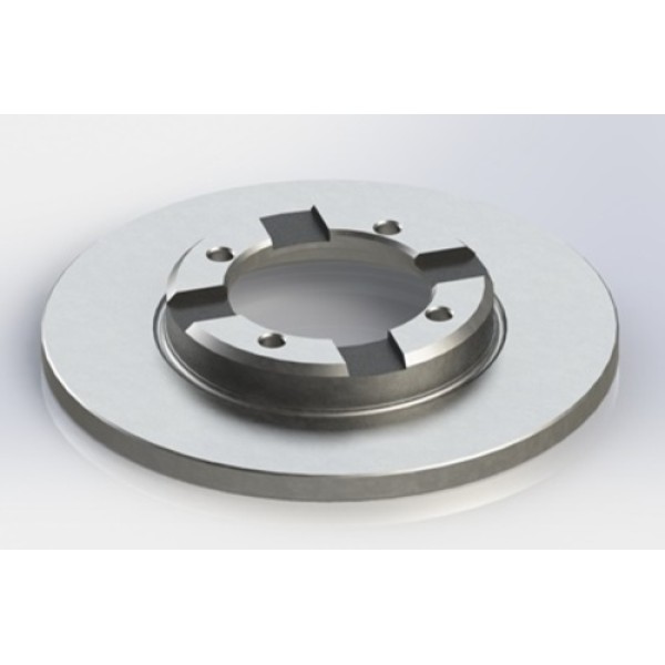 YAVUZSAN 25462 ON FREN DISKI MITSUBISHI LANCER 84-92 DUZ 