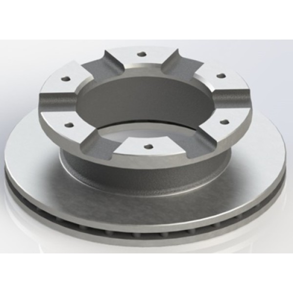 YAVUZSAN 25902 ARKA FREN DISKI MITSUBISHI CANTER HAVALI 