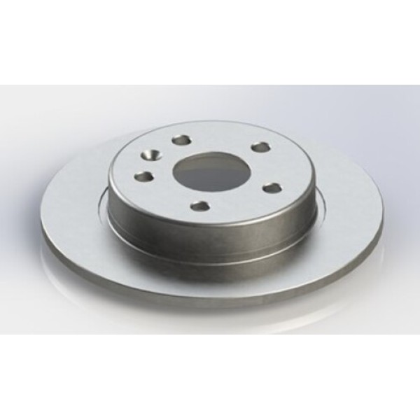 YAVUZSAN 27756 ARKA FREN DISKI ASTRA K 15- 1.0TURBO-1.4- 1.4CNG -1.4TURBO-1.6TURBO-1.6CDTI (264X10X5DL) AD. 