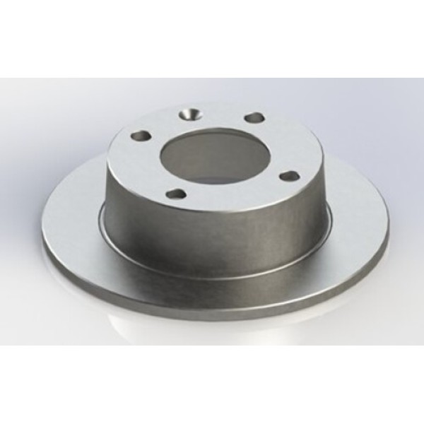 YAVUZSAN 29319 ARKA FREN DISKI XANTIA 93-03 1.6I-1.8I-1.9D-1.9TD-2.0I-2.1TD (224X9X4DL) AD. 